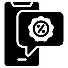 Promotion Strategy Solid Black Icon