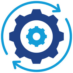 Process Management Dual Tone Icon