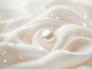 Pearl on Silk