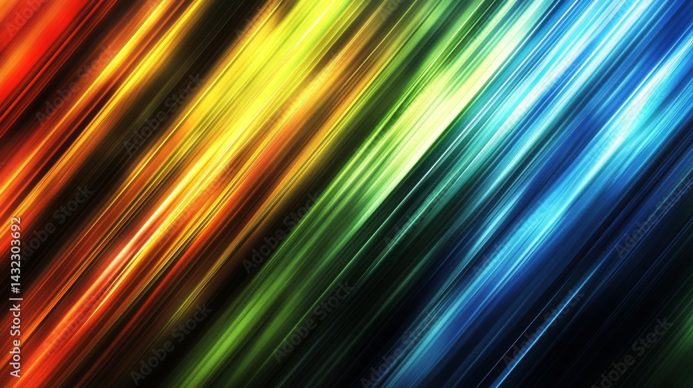 Poster colorful abstract background with vibrant colors and dynamic design