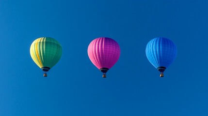 Obraz premium Abstract colorful spheres blurred background design