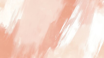 Fototapeta premium Abstract pink and white painting, soft hues, modern art, minimalist design for contemporary decor