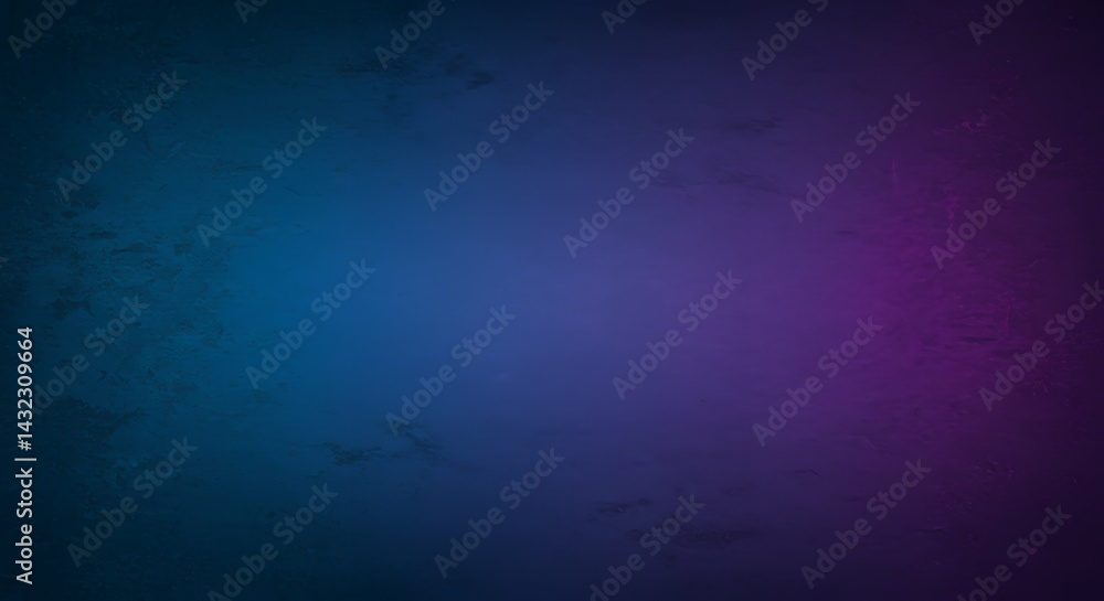 Poster dark blue violet colored textured appearance noise simple linear gradient is rough has sprayed textu