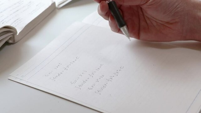 数学の問題を考える