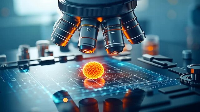 Advanced microscopy research on a microchip