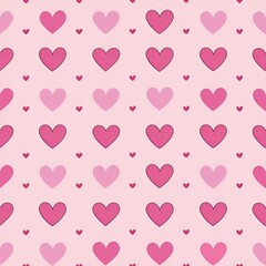 Heart pattern, wallpaper, quilt, pillow, print available