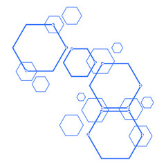Hexagon Technology Abstract Shape