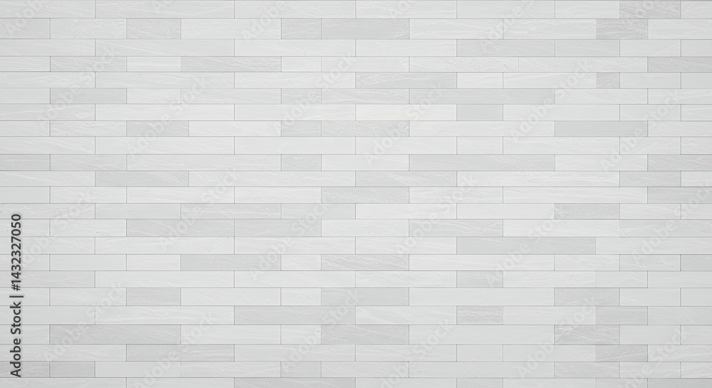 Poster behold panoramic view pristine white tile wall horizontal ceramic surface ideal design textures crea