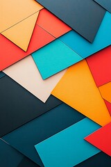 Abstract Colorful Shapes
