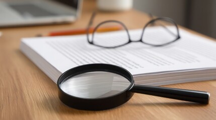 Magnet and book illustrating concept of confidentiality agreement icon for legal protection and information security