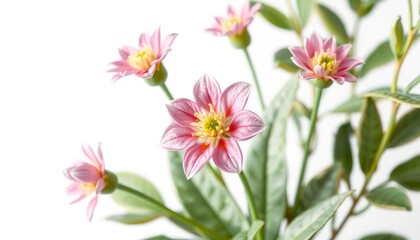 Obraz premium Pink Flowers in Bunch