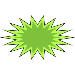 Comic Banner Explosion