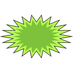 Comic Banner Explosion