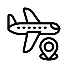 air shipping line icon