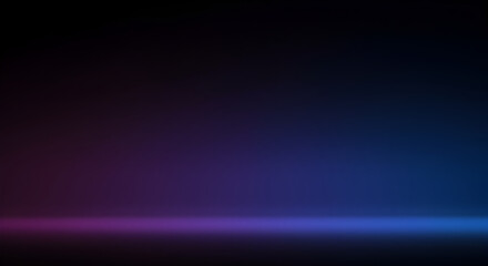 Obraz premium Gradient Background with Neon Accents in Dark Purple and Blue Tones
