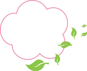 자연 프레임 타이틀박스