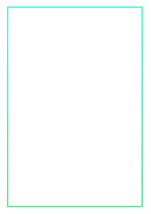 Obraz premium green square frame