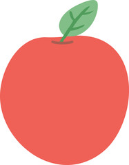 빨간 사과 일러스트