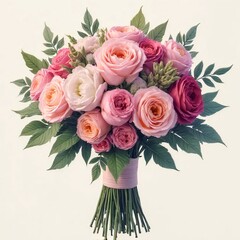 Fototapeta premium bouquet of roses
