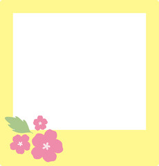 귀여운 사진틀과 액자 프레임