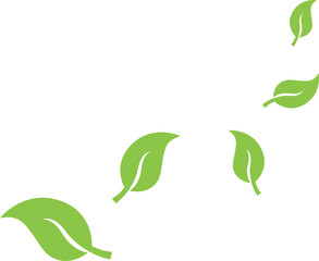 흩날리는 나뭇잎