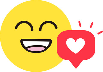 리뷰와 만족도 평가 아이콘