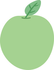 초록색 풋사과 아오리 과일