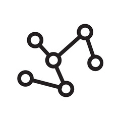 3d model of molecule line