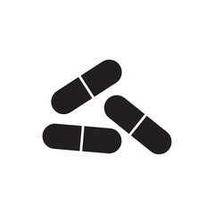 capsule medicines glyph