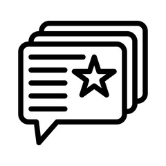 customer comment line icon