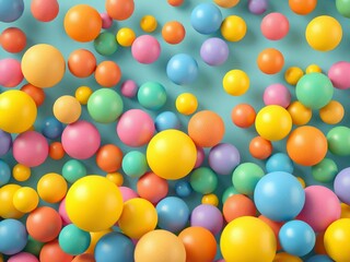 colorful candy background. ball, colorful, color, plastic, candy, fun, yellow, toy, round, blue, green, sweet, play, playground, sphere, toys, game, orange, colored, easter, red, colourful, food, circ