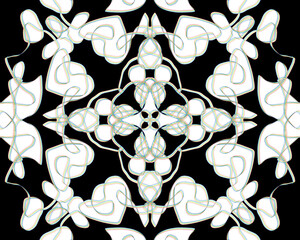 seamless abstract line and shapes blurred textured illustration for wallpaper background