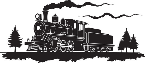 Train Silhouette SVG | Vintage Locomotive Vector Clipart

Steam Engine Train SVG | Railroad Silhouette Design

Classic Train Vector | Transportation SVG Cut File

Train Locomotive Silhouette | Retro R