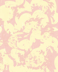 seamless abstract line and shapes blurred textured illustration for wallpaper background