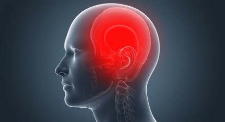 Head Pain Anatomy Migraine Headache Brain Skull