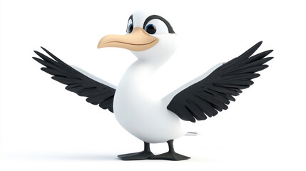 3d render of a vulture