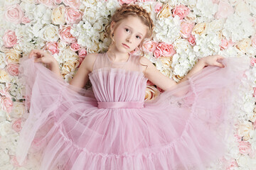 lush pink dress