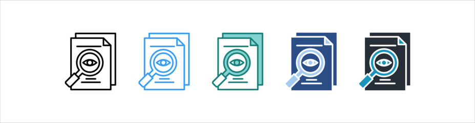 Transparency Icon In Different Style Vector