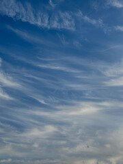 blue sky with clouds
