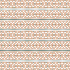 Seamless Ethnic Pattern Texture. Navajo Geometric Print, Rustic Decorative Ornament. Abstract Geometric Pattern. Native American Pattern Ornament for the Design of Clothing