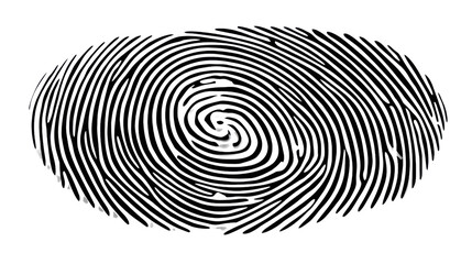 Fingerprint: An intricate close-up of a fingerprint, a unique pattern of swirling ridges and lines that embodies the essence of identity, security, and forensic science.