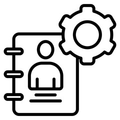 Contact Settings Icon