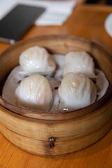 Cantonese dim sum Steamed Dumplings