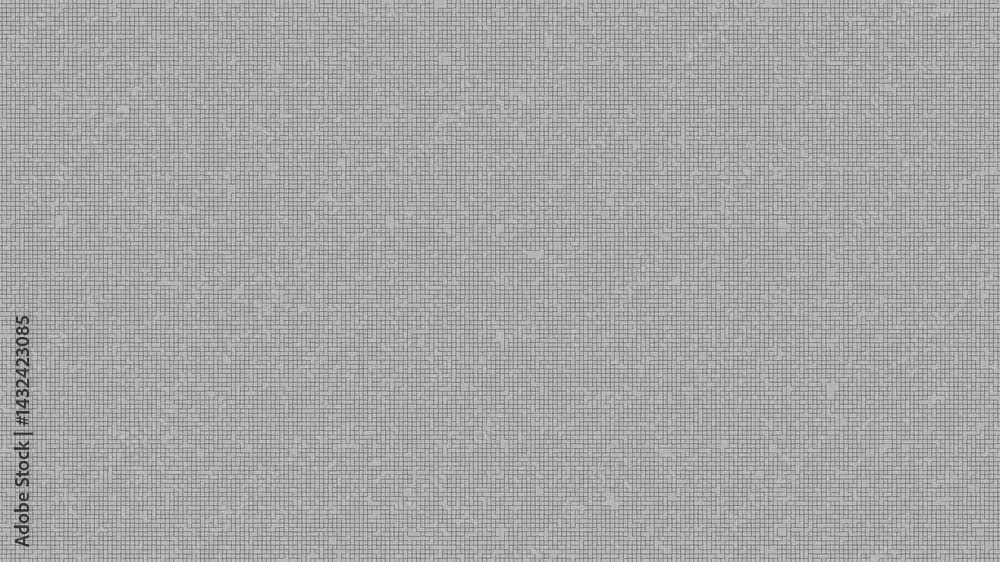 Poster television screen static and noise animation with glitch effect