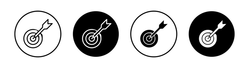 Darts Simple vector icons illustrations for graphic design.