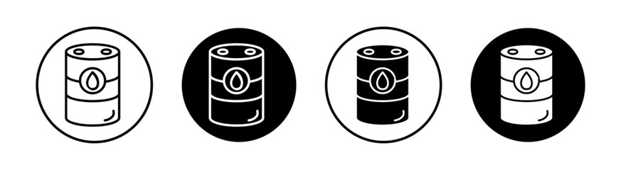 Fuel barrel Simple vector icons illustrations for graphic design.