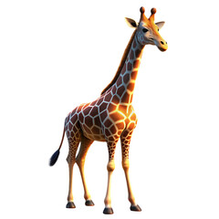 Obraz premium Giraffe Image: African Wildlife Animal Photo