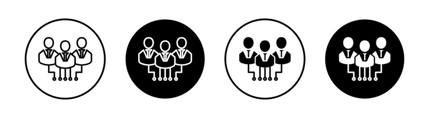 HR strategy Simple vector icons illustrations for graphic design.