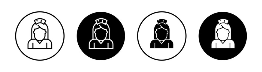 Maid Simple vector icons illustrations for graphic design.