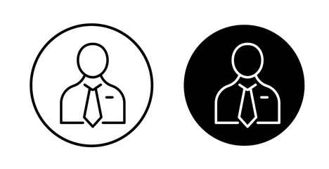 Manager Simple vector icons illustrations for graphic design.